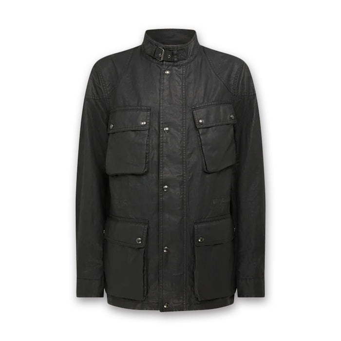 Belstaff - Fieldmaster Jacket in Washed Black/Dark Smoke Grey - Nigel Clare
