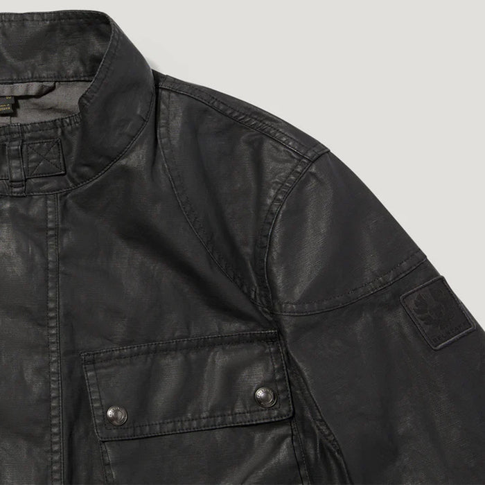 Belstaff - Fieldmaster Jacket in Washed Black/Dark Smoke Grey - Nigel Clare