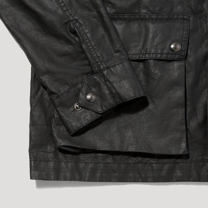 Belstaff - Fieldmaster Jacket in Washed Black/Dark Smoke Grey - Nigel Clare