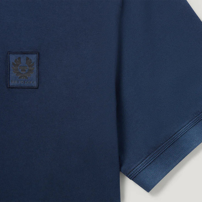 Belstaff - Hockley Polo in Insignia Blue - Nigel Clare