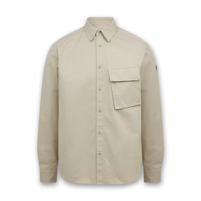 Belstaff - Scale Shirt in Stone Beige - Nigel Clare