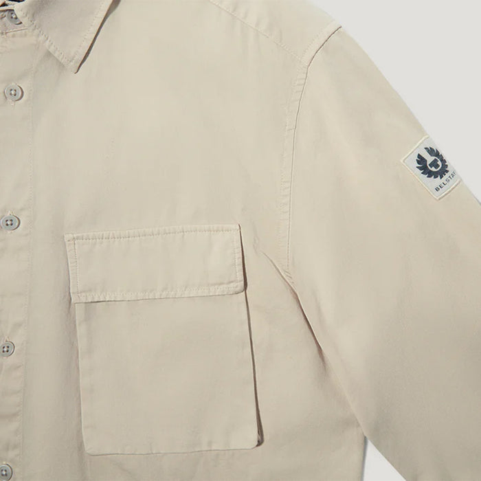 Belstaff - Scale Shirt in Stone Beige - Nigel Clare