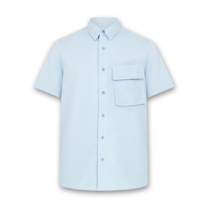 Belstaff - Scale SS Shirt in Sky Blue - Nigel Clare