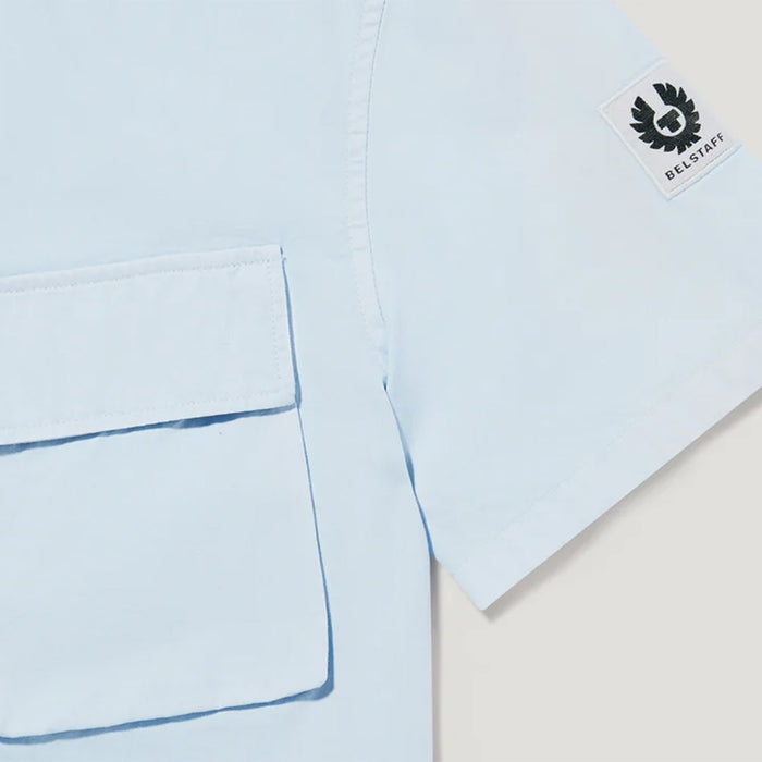 Belstaff - Scale SS Shirt in Sky Blue - Nigel Clare
