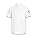 Belstaff - Scale SS Shirt in White - Nigel Clare