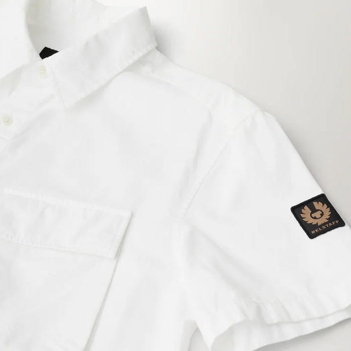 Belstaff - Scale SS Shirt in White - Nigel Clare