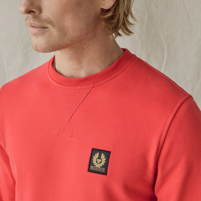 Belstaff - Sweatshirt in Dark Coral - Nigel Clare