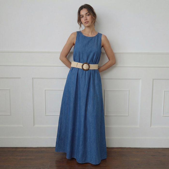 Belted in Nature - Eco Friendly Paper Belt - Cream