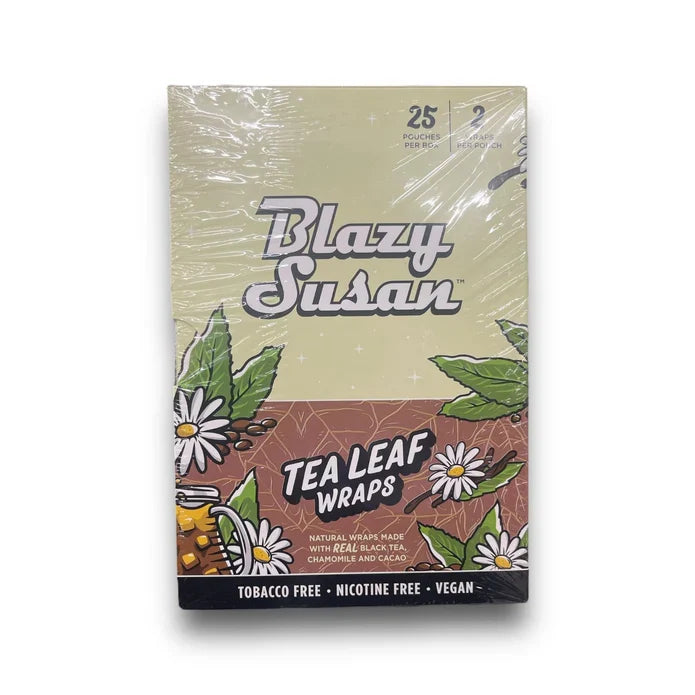 Blazy Susan Wraps Tea Leaf (25 Pouches x 2 per Pouch)