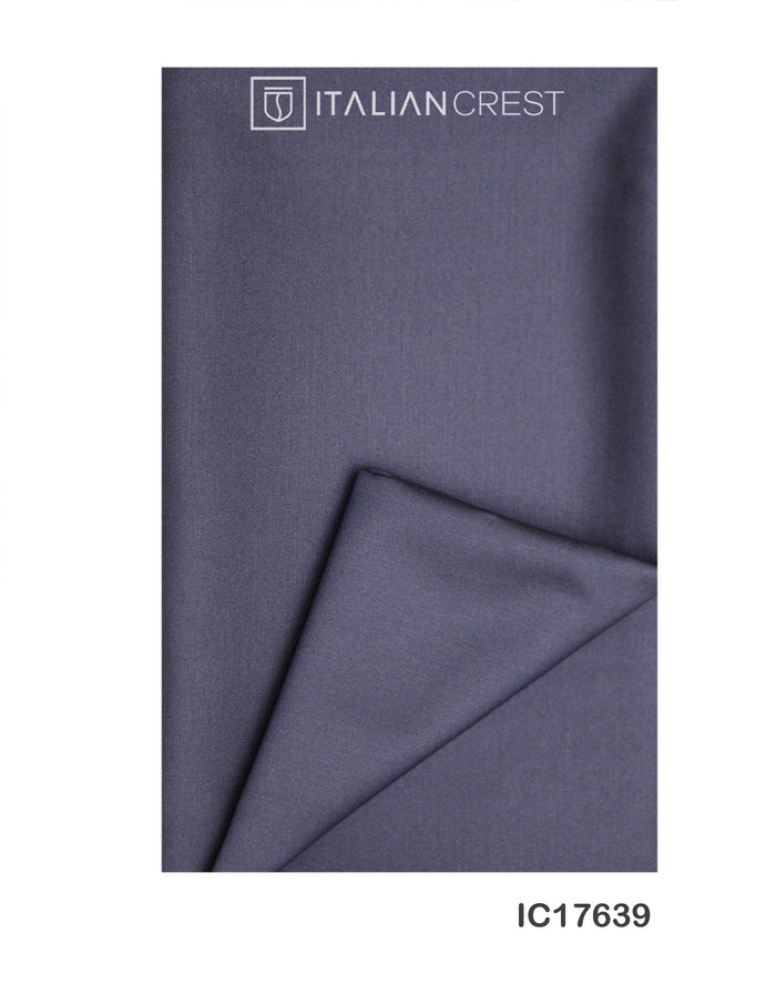 Blue 3-Piece Peak Lapel Suit