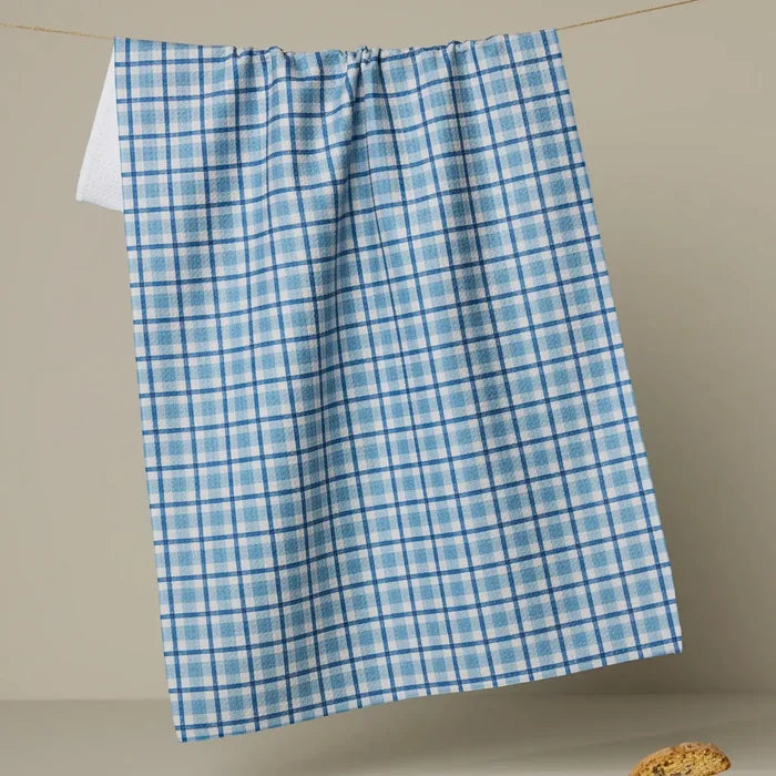 Blue Field Tea Towel