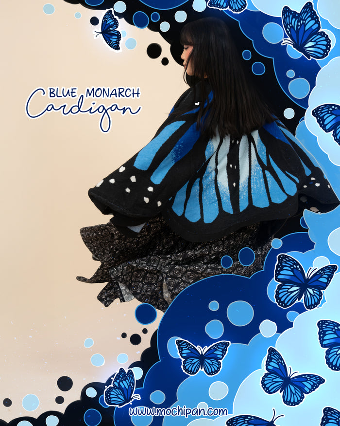 Blue Monarch Cardigan