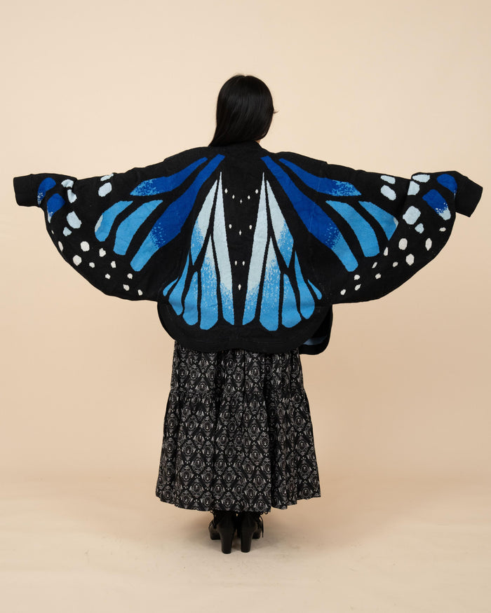 Blue Monarch Cardigan
