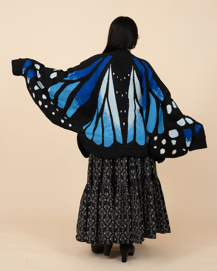 Blue Monarch Cardigan