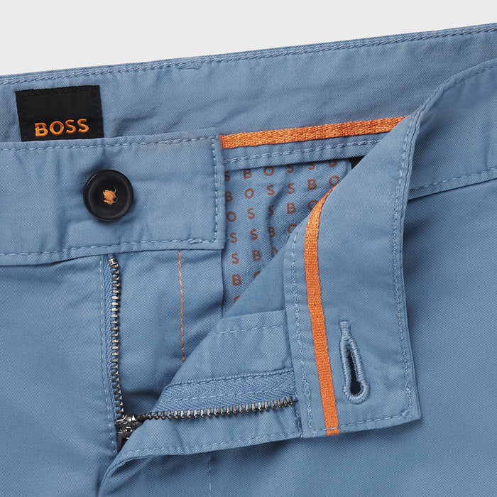 Boss - Chino-Slim Shorts in Open Blue - Nigel Clare