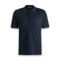 Boss - H-Paras Zip Neck Polo in Navy - Nigel Clare