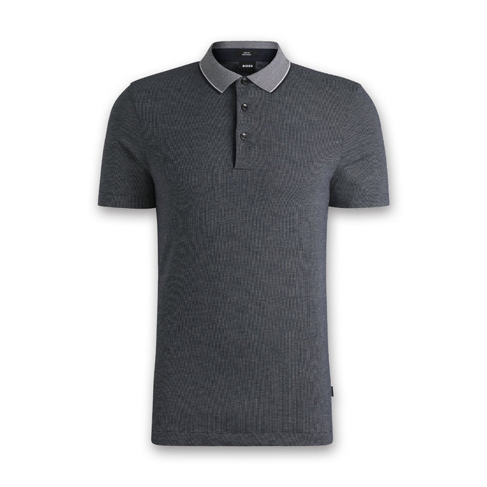 Boss - H-Pitton Slim Fit Polo in Navy - Nigel Clare