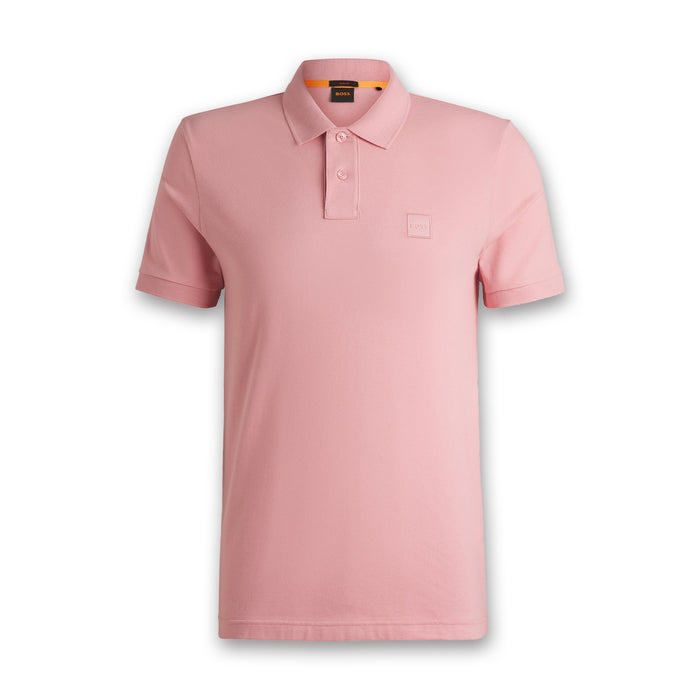 Boss - Passenger Slim Fit Polo in Open Pink - Nigel Clare