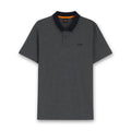 Boss - PeoxfordNew Relaxed Fit Polo in Navy Marl - Nigel Clare