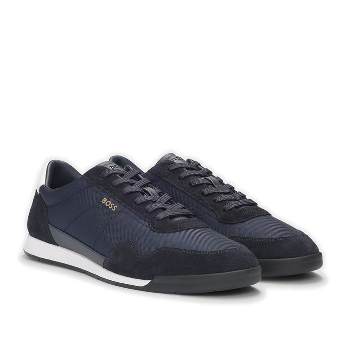 Boss - Titanium SL_sdtxny Trainers in Navy - Nigel Clare