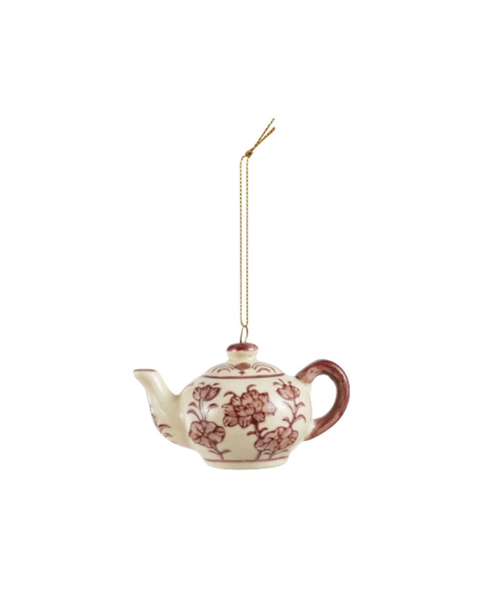 Botanical Teapot Ornament