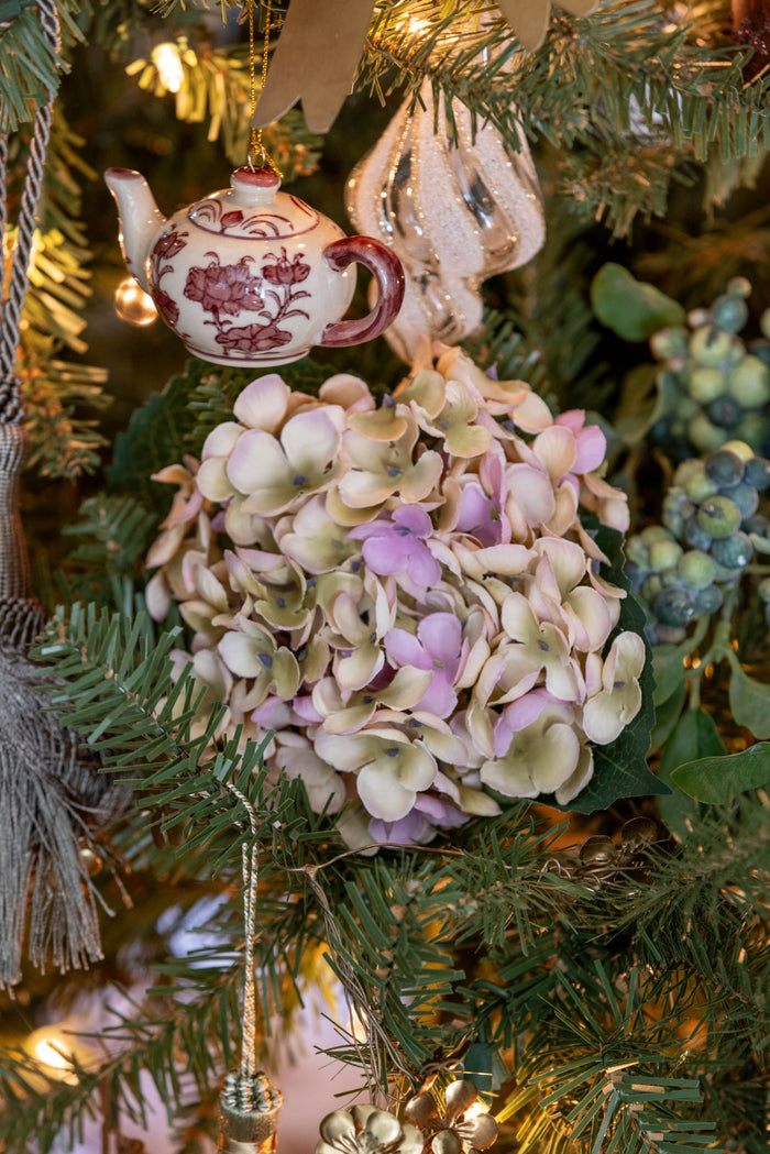 Botanical Teapot Ornament