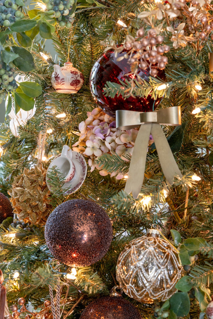 Botanical Teapot Ornament