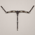Breast Collar - BC17 - Chocolate Arrowhead Breast Collar