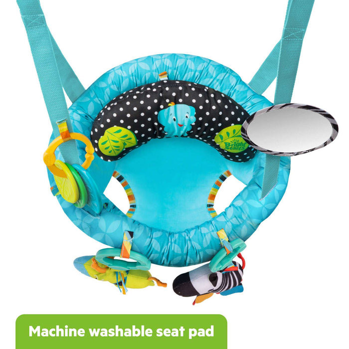Bright Starts Bounce 'n Spring Deluxe Door Jumper with Take-Along Toys