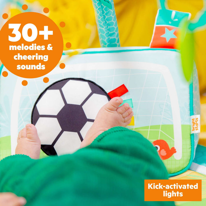 Grip & Kick Activity Baby Play Gym Activity Gym with interactive kick pad and toys for baby development