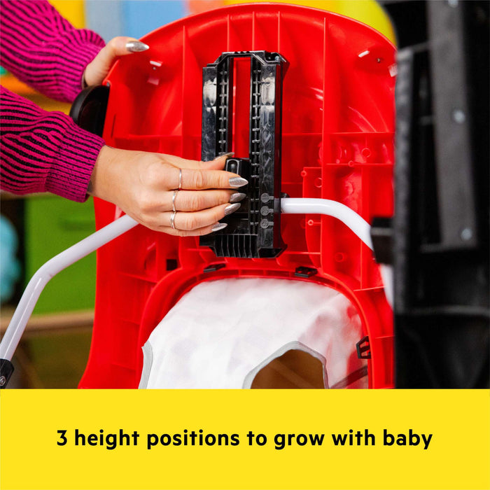 Baby Walker Little Speedster 3-in-1 Car Walker Red Racer