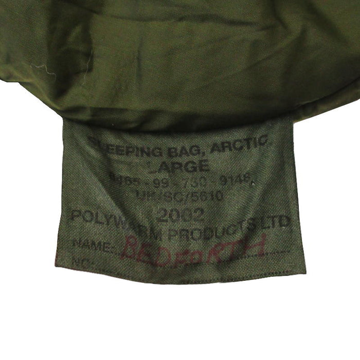 British Army Arctic Sleeping Bag - British Army Surplus - Sleeping Bags