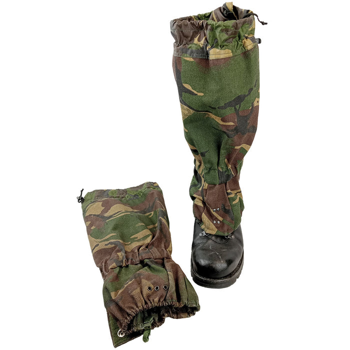 British Army DPM Waterproof Gaiters - British Army Surplus - Gaiters