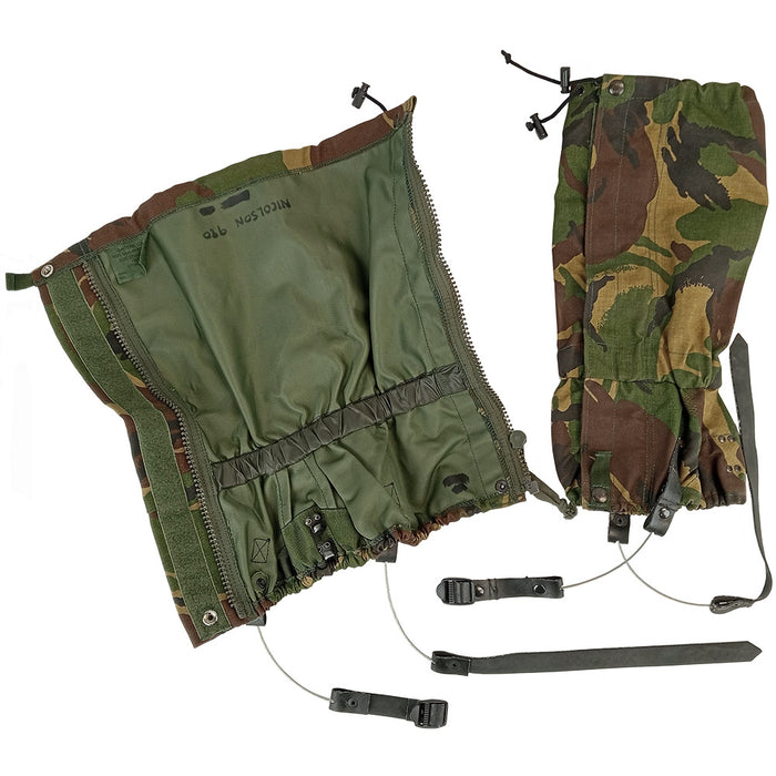 British Army DPM Waterproof Gaiters - British Army Surplus - Gaiters