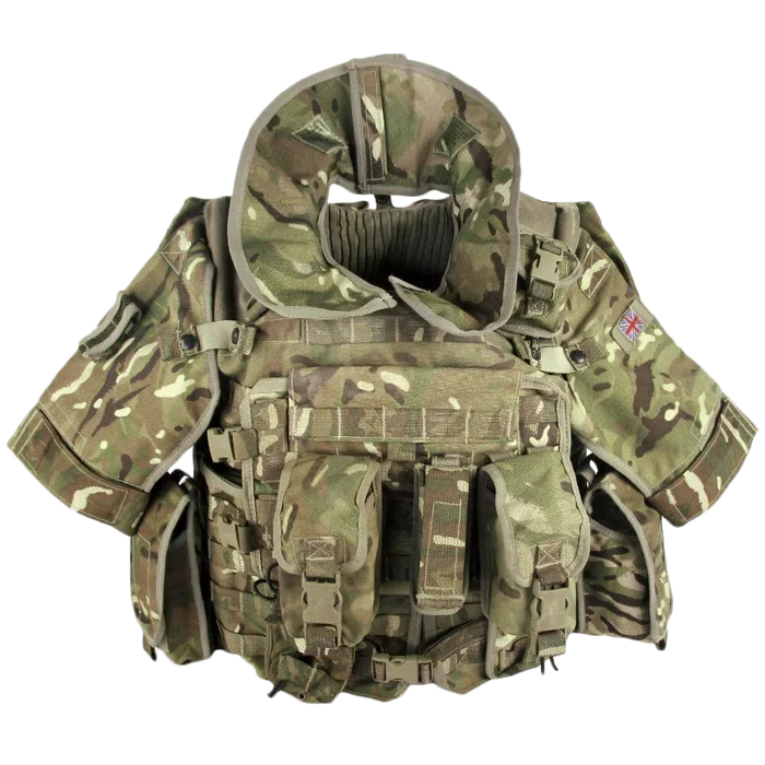 British MTP Osprey MkIV Vest With Pouches - British Army Surplus - Combat Vests & Rigs