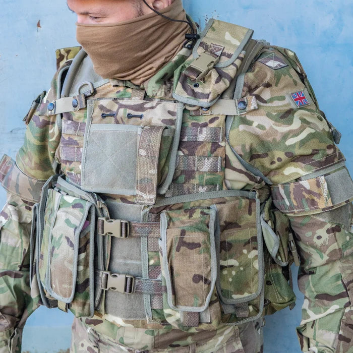 British MTP Osprey MkIV Vest With Pouches - British Army Surplus - Combat Vests & Rigs