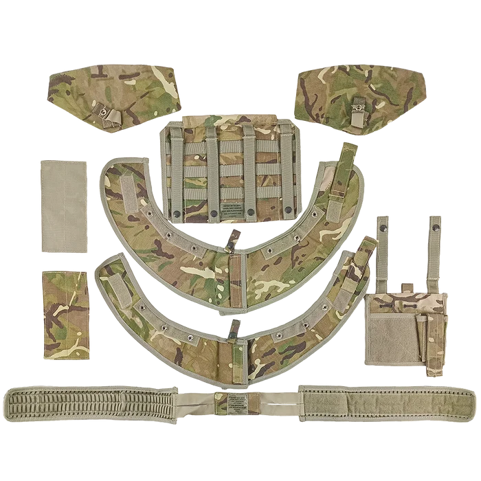 British MTP Osprey MkIV Vest With Pouches - British Army Surplus - Combat Vests & Rigs
