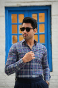 BROOKS ROYALE BLUE CHECKS - Durins Placket