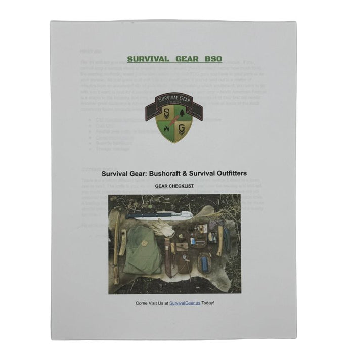 Bug-Out Bundle