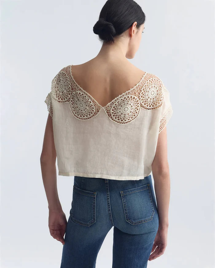 Caila Top - Ivory