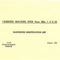 Carbines, Machine Sten, 9mm MKS I, II & III