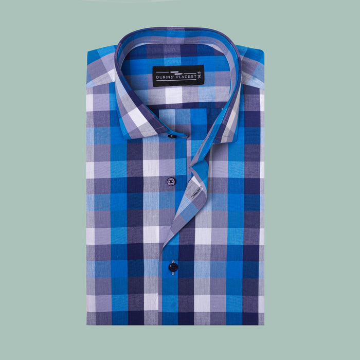 CARLTON BLUE CHECK