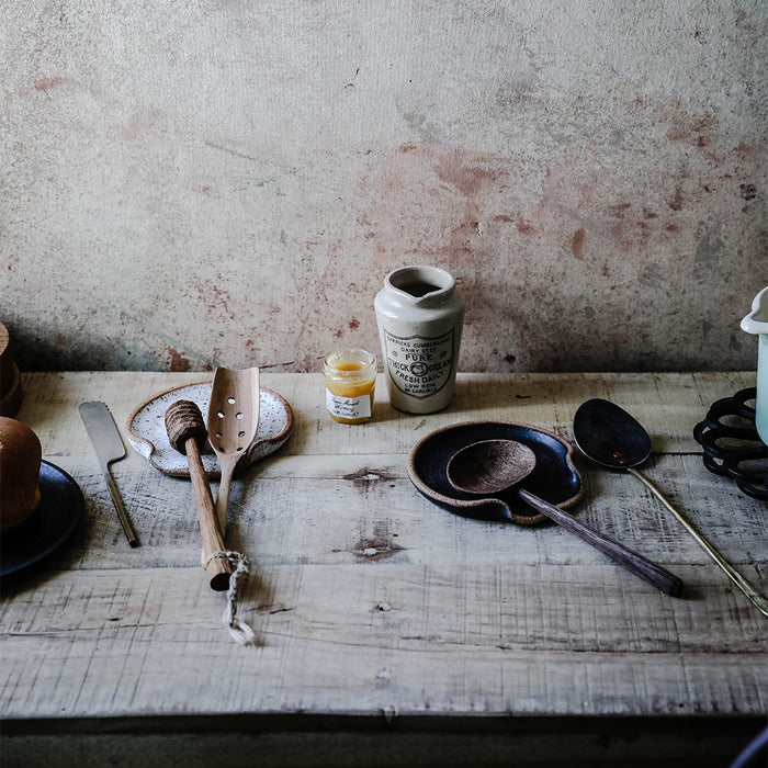 Ceramic Spoon Rest - Speckle