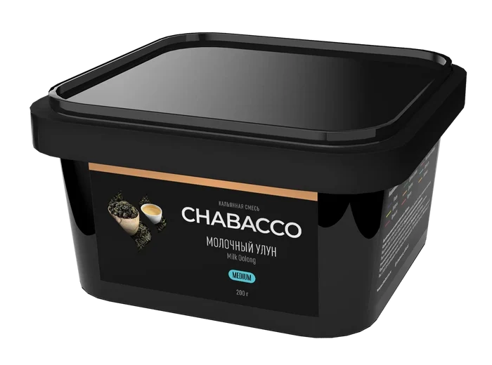 Chabacco Milk Oolong Hookah Flavors -