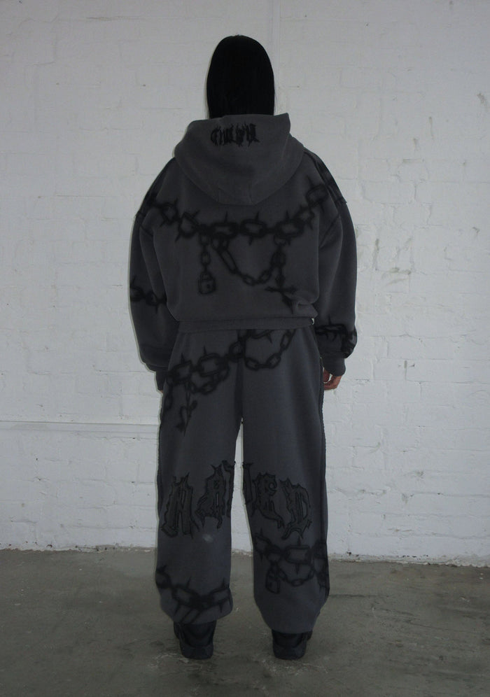 CHAINS SWEATPANTS CAST IRON