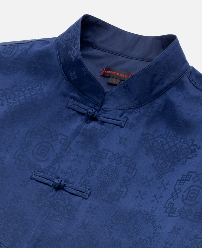 Chinese Shirt (Navy)
