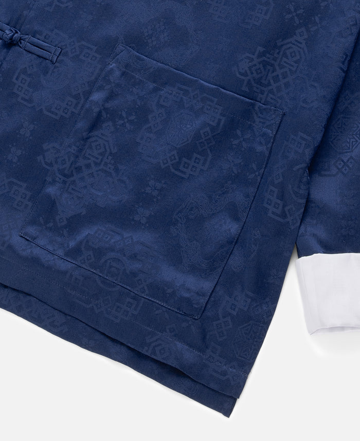 Chinese Shirt (Navy)