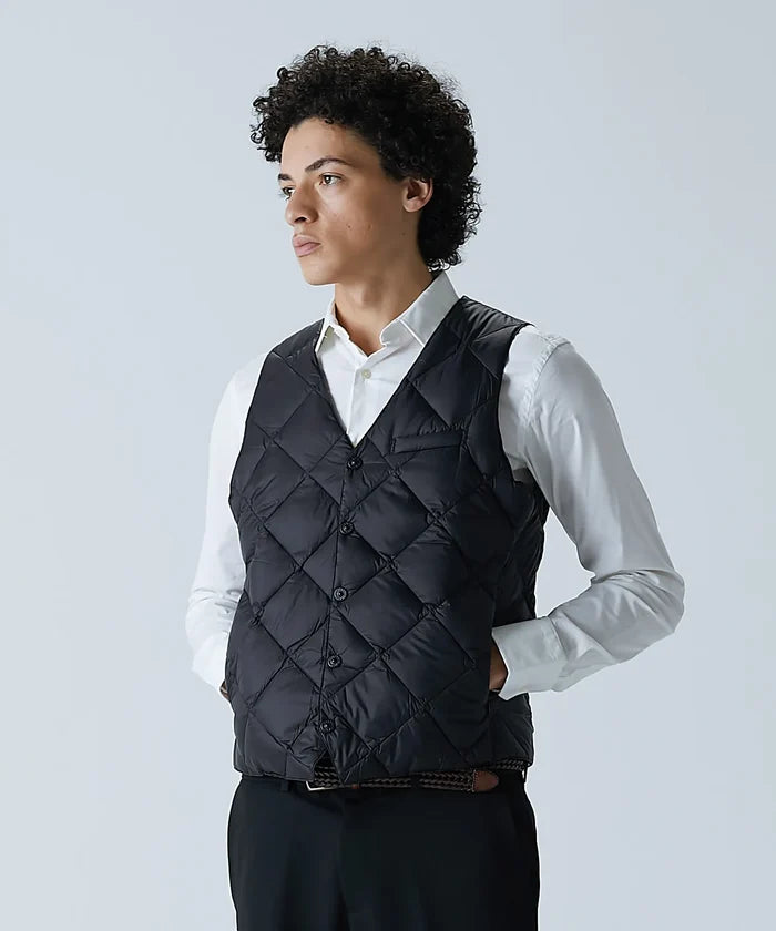 City Single Snap Button Down Gilet