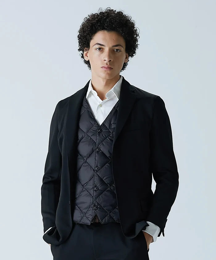 City Single Snap Button Down Gilet