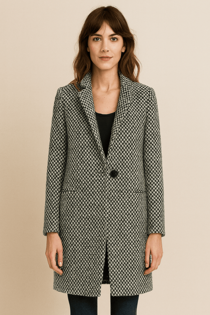 CLAUDIA - STYLISH WOOL COAT FOR AUTUMN AND WINTER